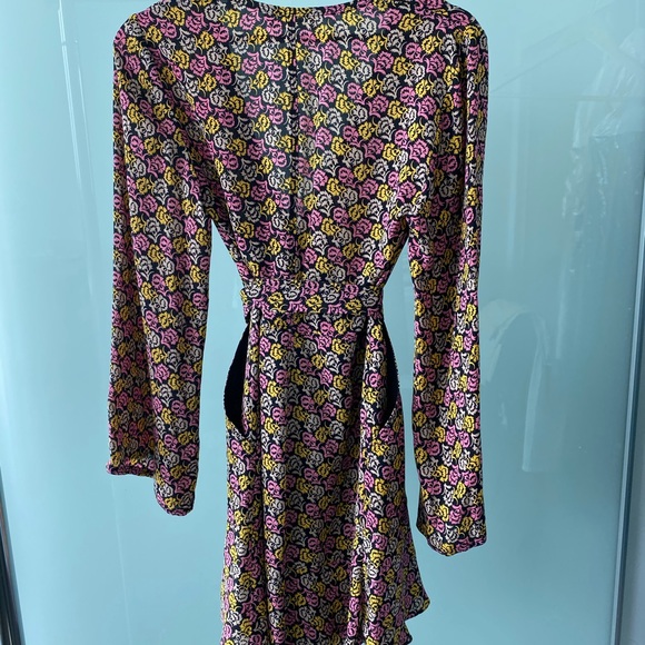 ALC floral wrap dress - Picture 3 of 3